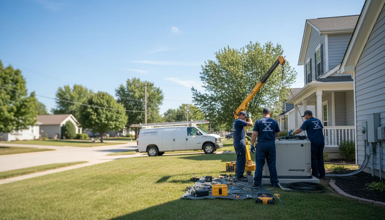 Generator Installation in Lincoln, IA near me